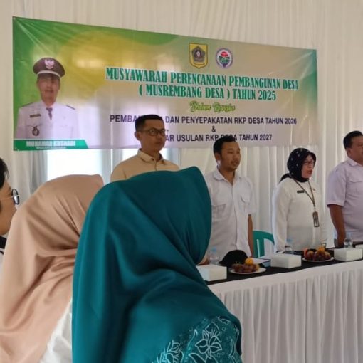 Musrenbangdes 2025 desa bojongmurni