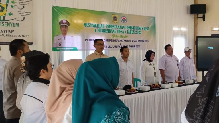 Musrenbangdes 2025 desa bojongmurni